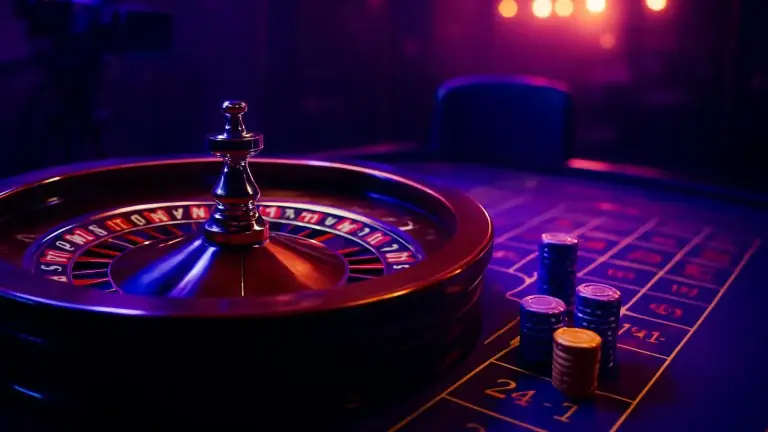 Live dealer at a roulette table in the HIVIP7 live casino